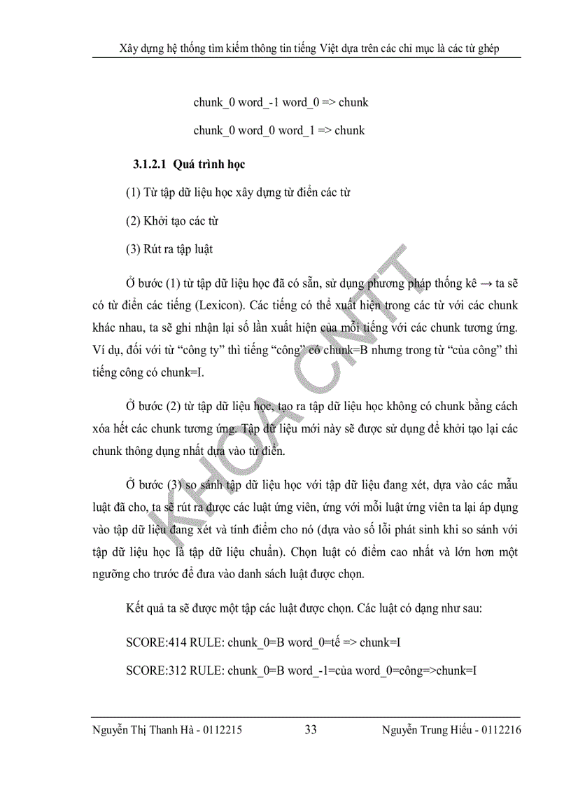 image for page Xây dựng hệ thống thông tin tiếng Việt dựa trên các chỉ mục có cấu trúc