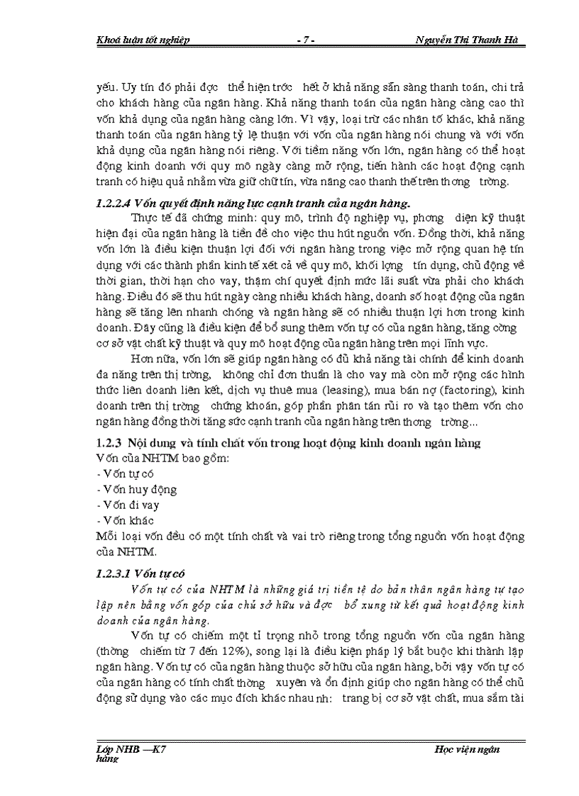 image for page Giải pháp tăng cường nguồn vốn huy động tại NHNo PTNT chi nhánh Bắc Hà Nội