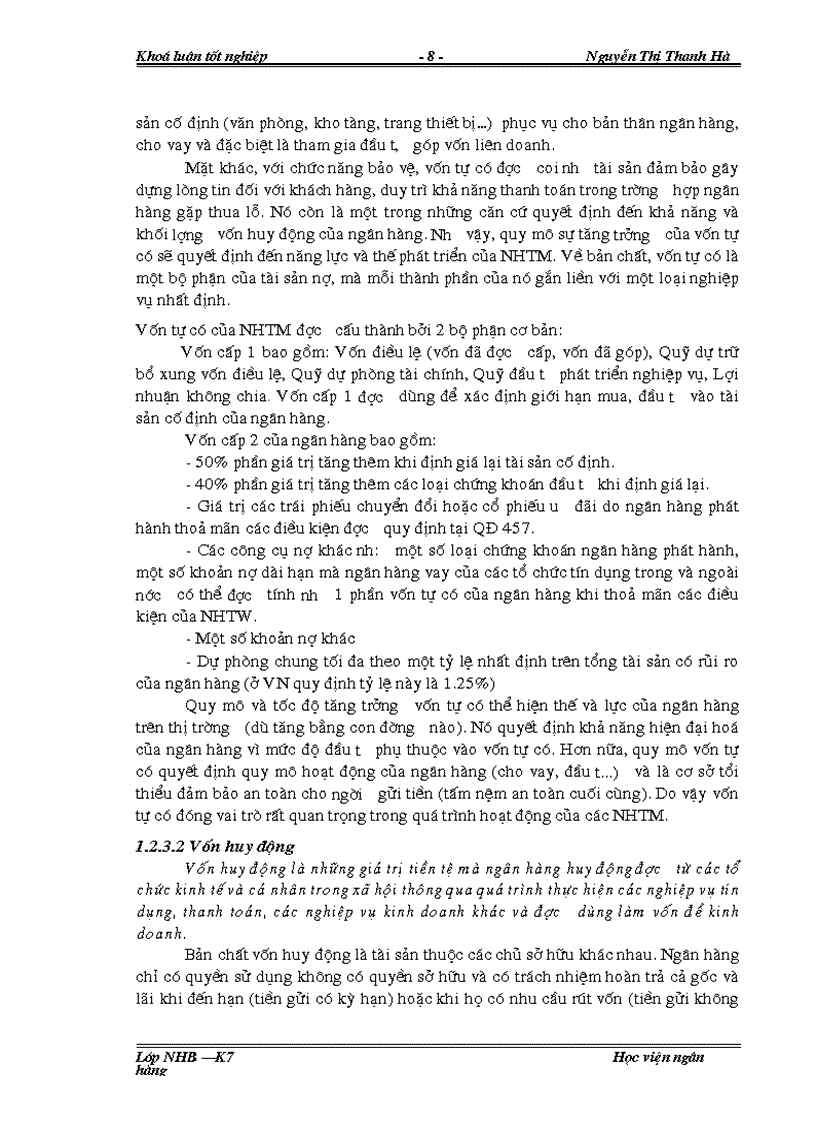 image for page Giải pháp tăng cường nguồn vốn huy động tại NHNo PTNT chi nhánh Bắc Hà Nội