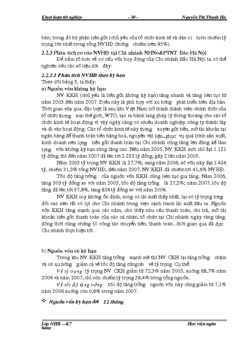image for page Giải pháp tăng cường nguồn vốn huy động tại NHNo PTNT chi nhánh Bắc Hà Nội