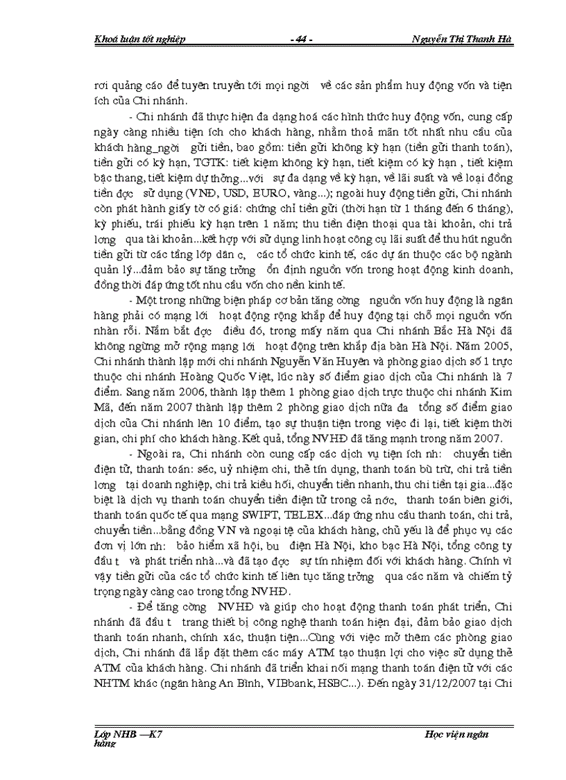 image for page Giải pháp tăng cường nguồn vốn huy động tại NHNo PTNT chi nhánh Bắc Hà Nội