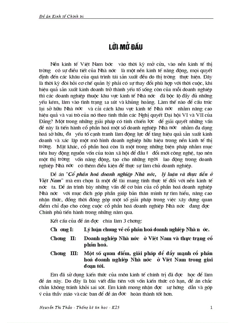 image for page Cổ phần hoá doanh nghiệp Nhà nước lý luận và thực tiễn ở Việt Nam