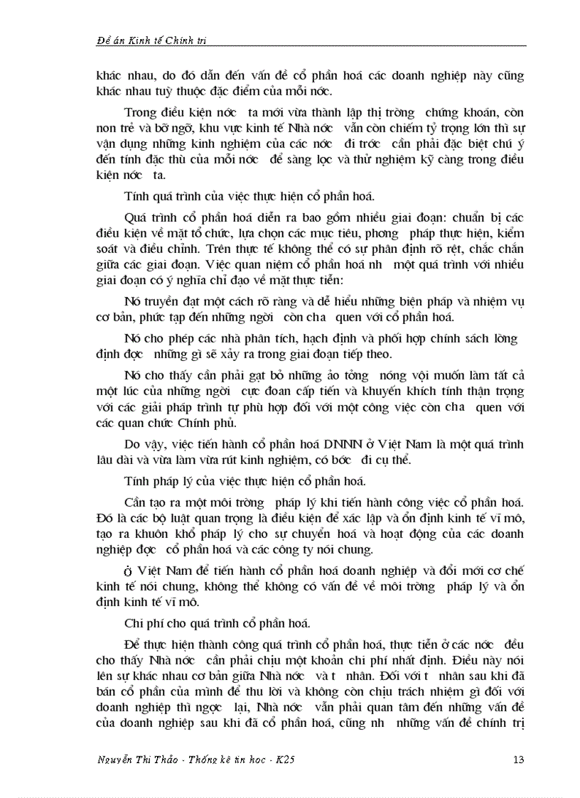 image for page Cổ phần hoá doanh nghiệp Nhà nước lý luận và thực tiễn ở Việt Nam