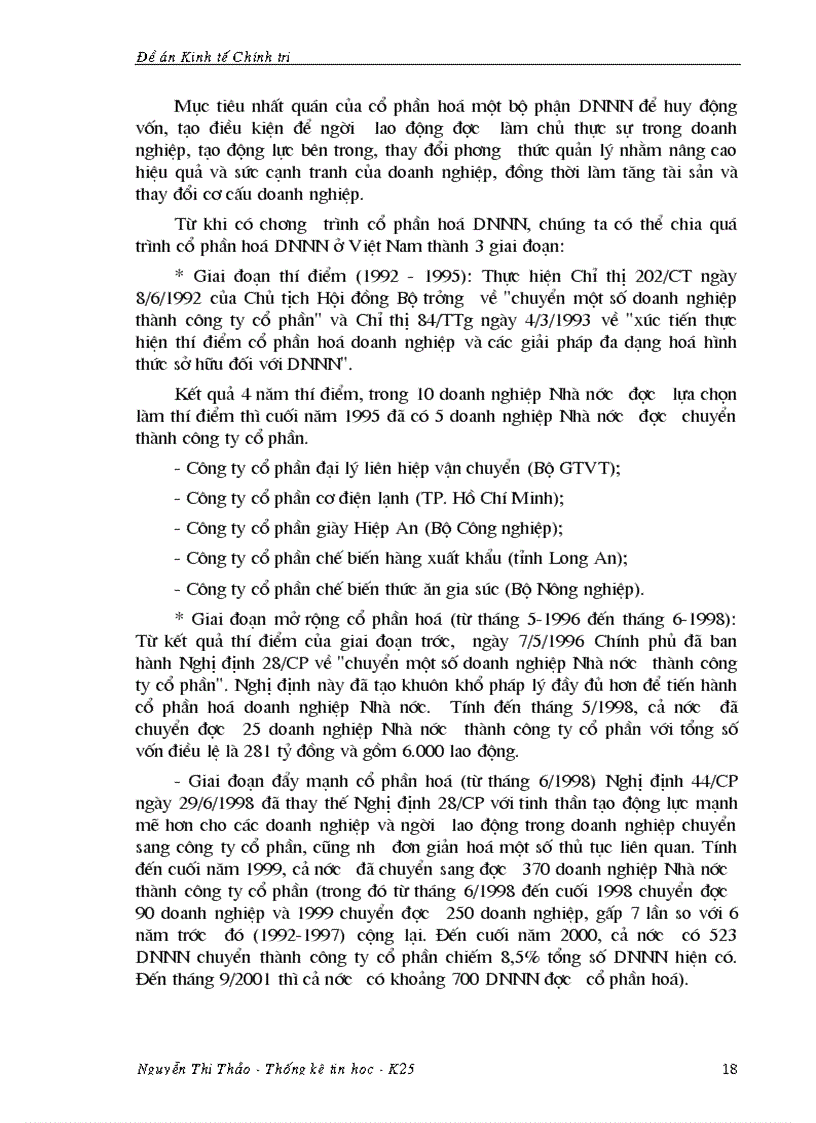 image for page Cổ phần hoá doanh nghiệp Nhà nước lý luận và thực tiễn ở Việt Nam