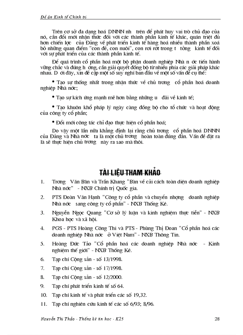 image for page Cổ phần hoá doanh nghiệp Nhà nước lý luận và thực tiễn ở Việt Nam
