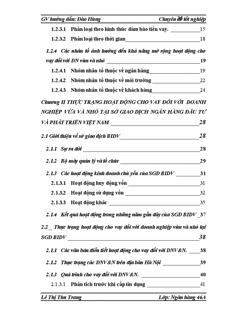 image for page Mở rộng hoạt động cho vay đối với doanh nghiệp vừa và nhỏ tại Sở giao dịch Ngân hàng đầu tư và phát triển Việt Nam