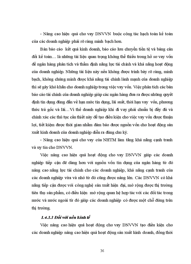 image for page Nâng cao hiệu quả cho vay đối với DNVVN tại Ngân hàng TMCP Sài gòn chi nhánh Hà nội