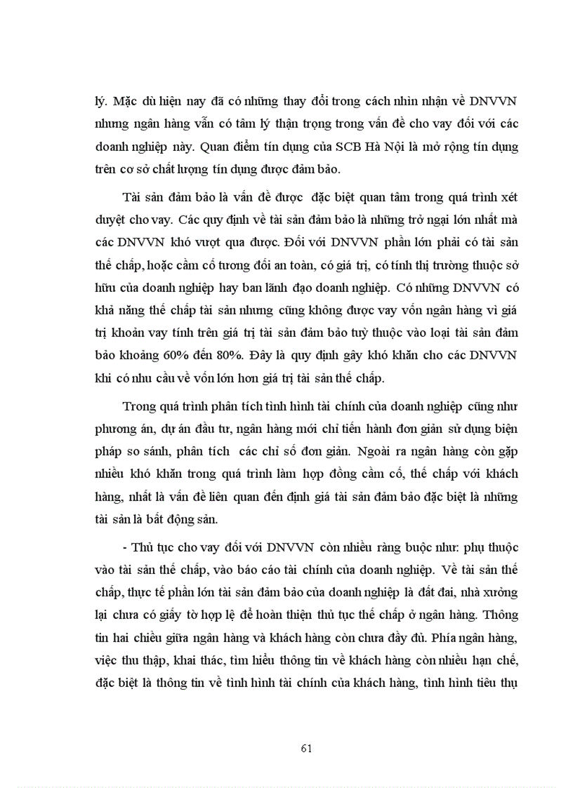 image for page Nâng cao hiệu quả cho vay đối với DNVVN tại Ngân hàng TMCP Sài gòn chi nhánh Hà nội