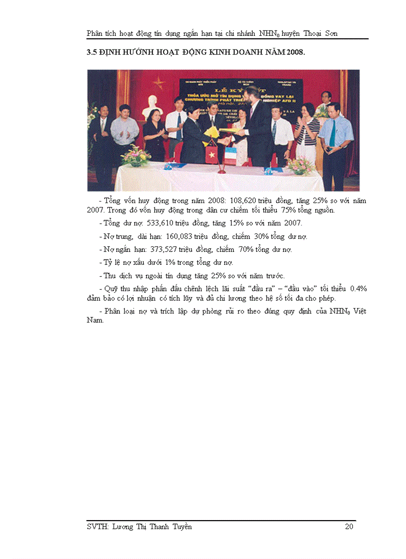 image for page Phân tích hoạt động tín dụng ngắn hạn tại chi nhánh NHN0 huyện Thoại Sơn