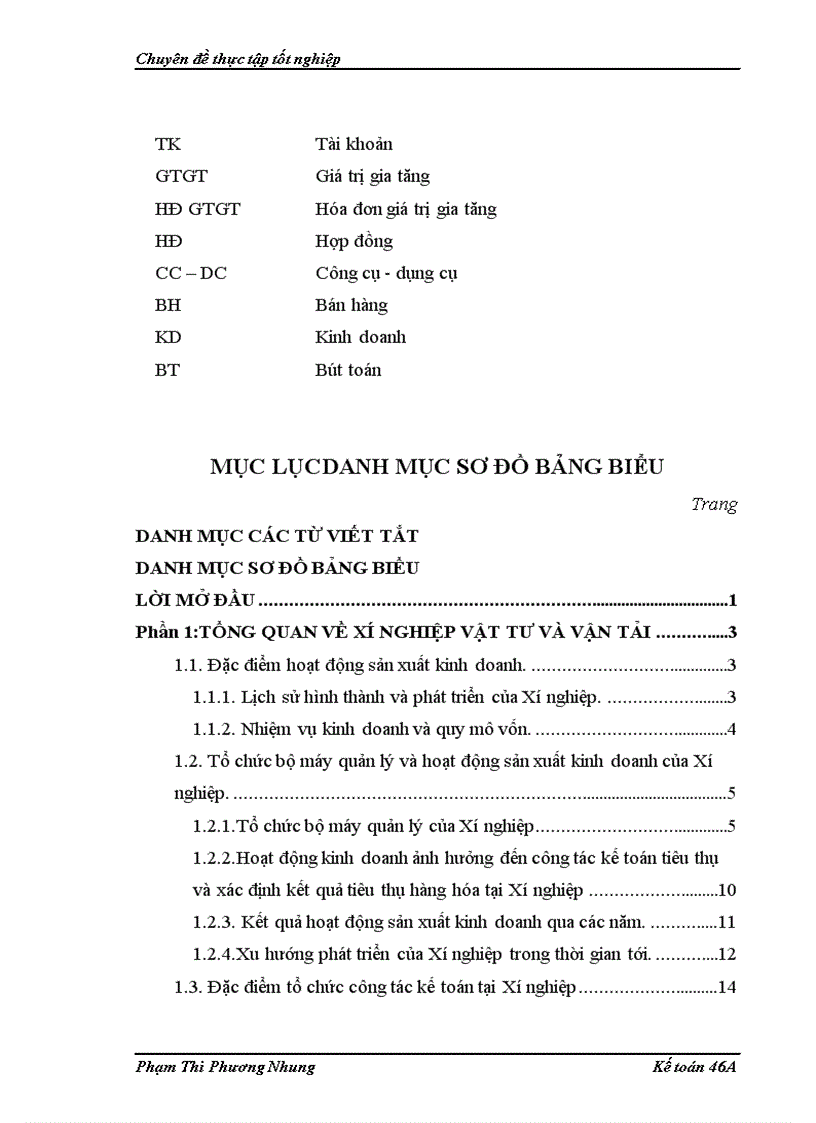 image for page Hoàn thiện kế toán tiêu thụ và xác định kết quả tiêu thụ hàng hóa tại Chi nhánh Công ty đầu tư thương mại và dịch vụ TKV Xí nghiệp vật tư và vận tải