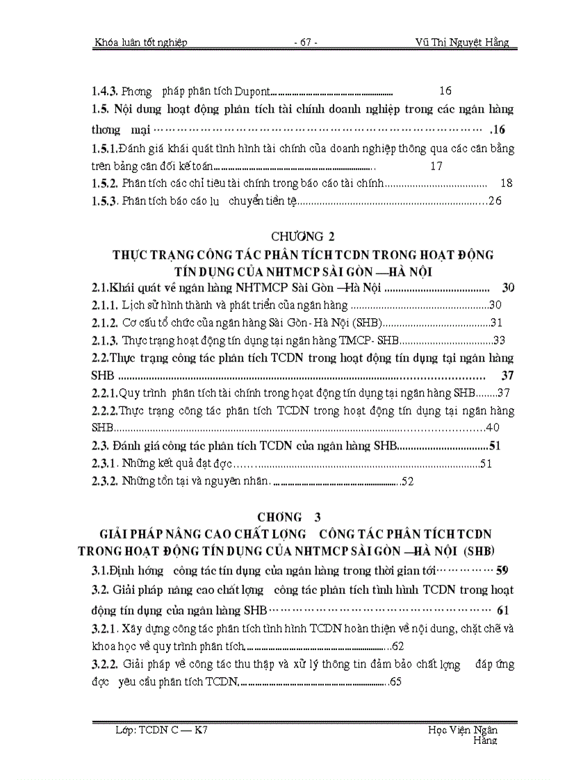 image for page Giải pháp nâng cao chất lượng công tác phân tích TCDN trong hoạt động tín dụng của ngân hàng TMCP Sài Gòn Hà Nội SHB