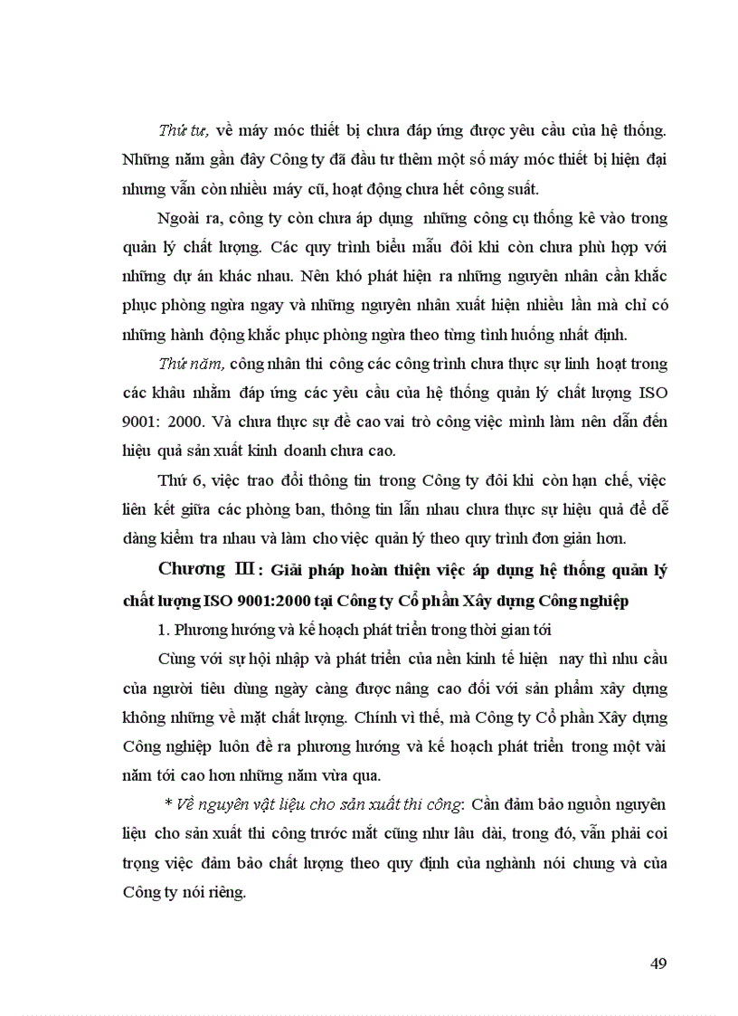 image for page Giải pháp hoàn thiện việc áp dụng hệ thống quản lý chất lượng ISO 9001 2000 tại công ty cổ phần xây dựng công nghiệp