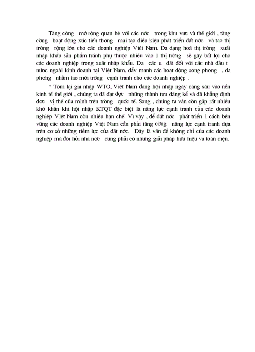 image for page Nâng cao năng lực cạnh tranh của các doanh nghiệp trong điều kiện hội nhập kinh tế quốc tế