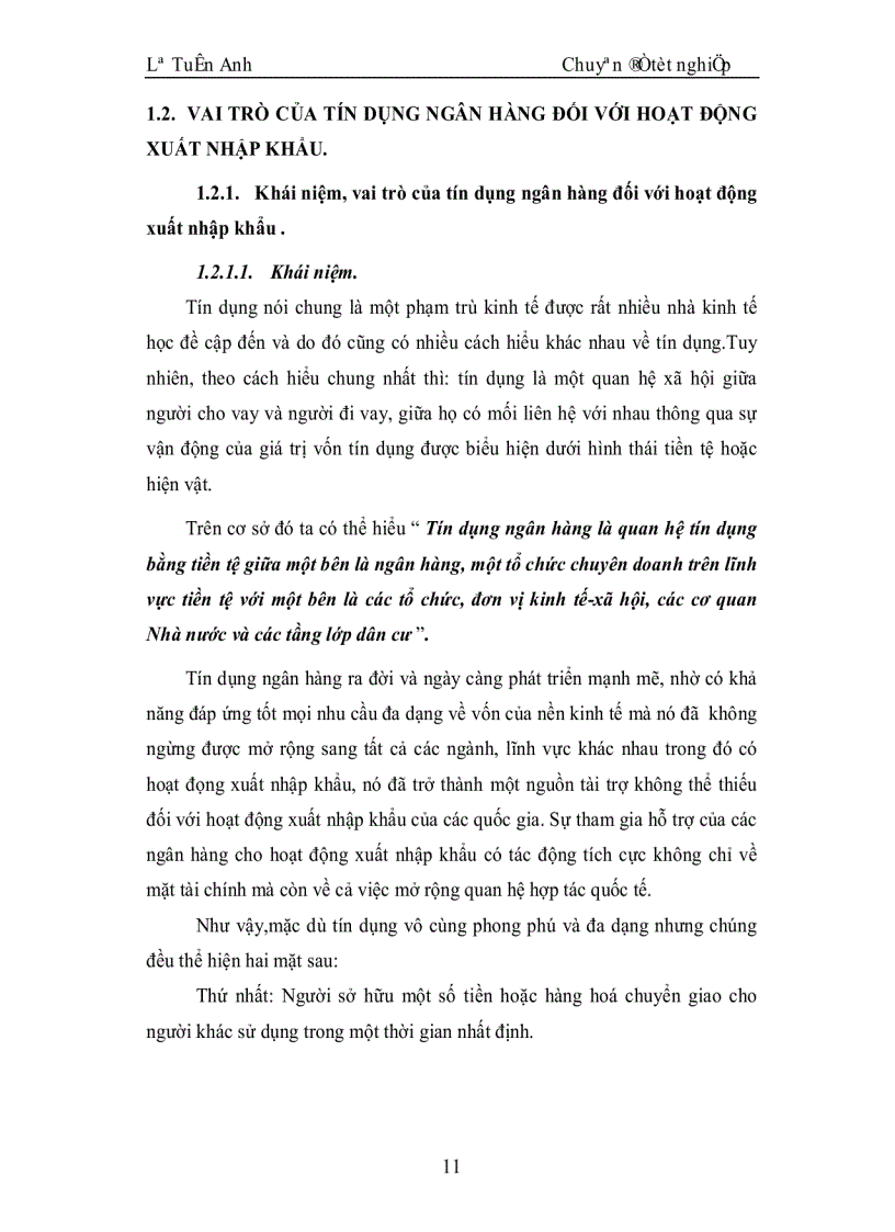 image for page Chuyên Đề Một Số Vấn Đề Cơ Bản Về Tài Trợ Xuất Nhập Khẩu Của Ngân Hàng Thương Mại