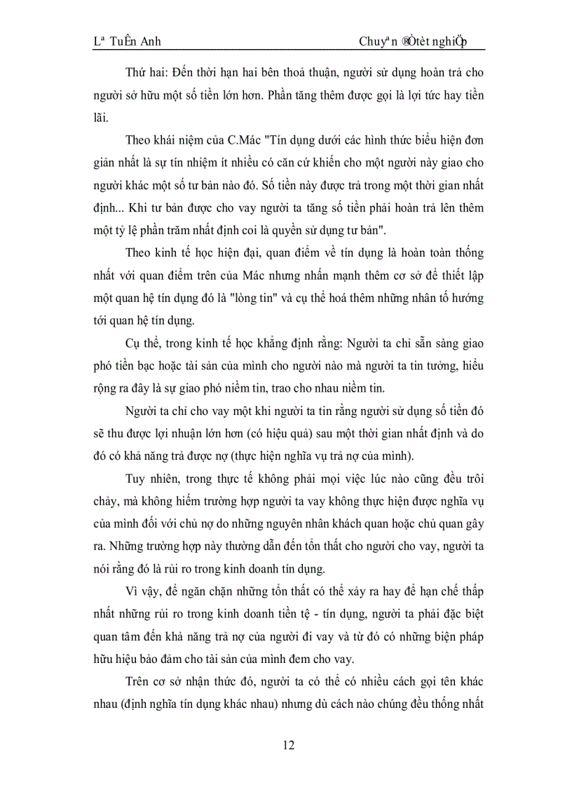 image for page Chuyên Đề Một Số Vấn Đề Cơ Bản Về Tài Trợ Xuất Nhập Khẩu Của Ngân Hàng Thương Mại