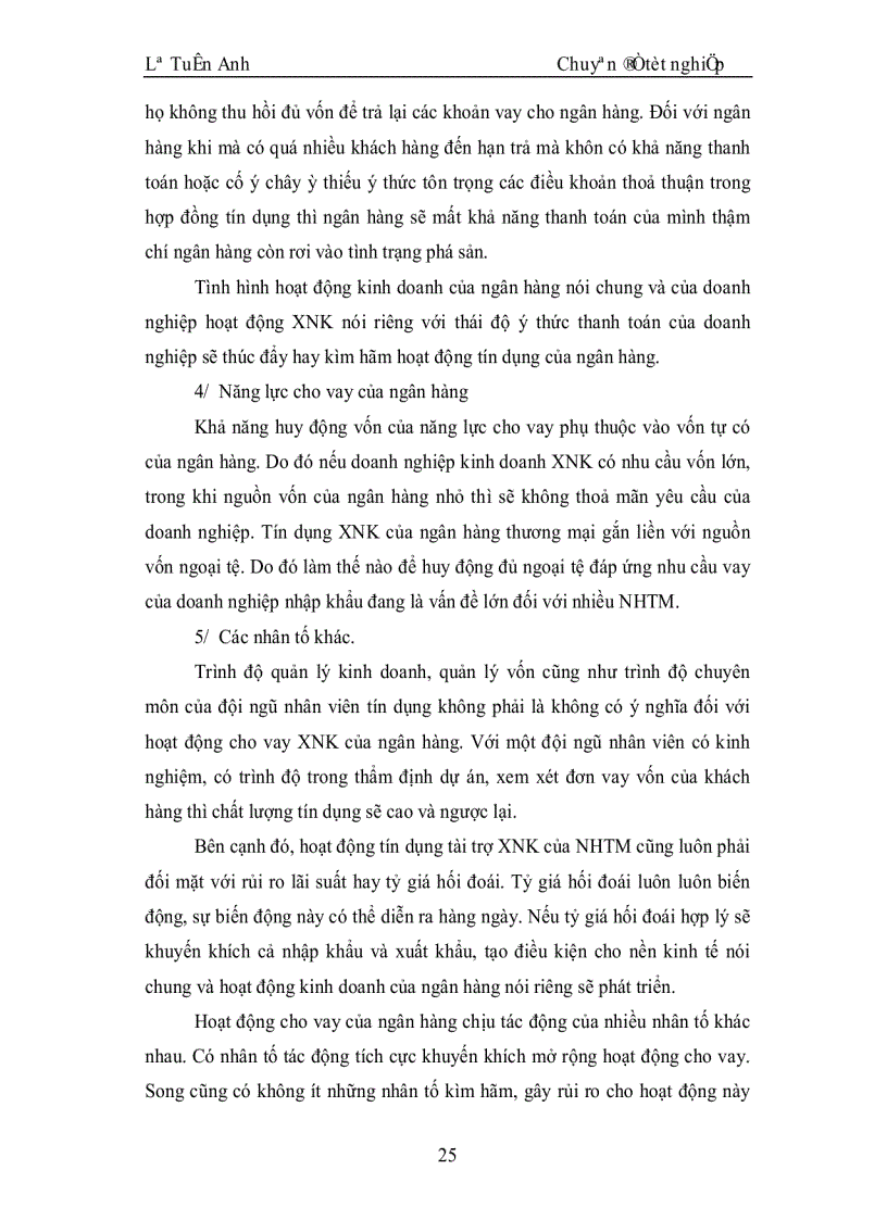 image for page Chuyên Đề Một Số Vấn Đề Cơ Bản Về Tài Trợ Xuất Nhập Khẩu Của Ngân Hàng Thương Mại