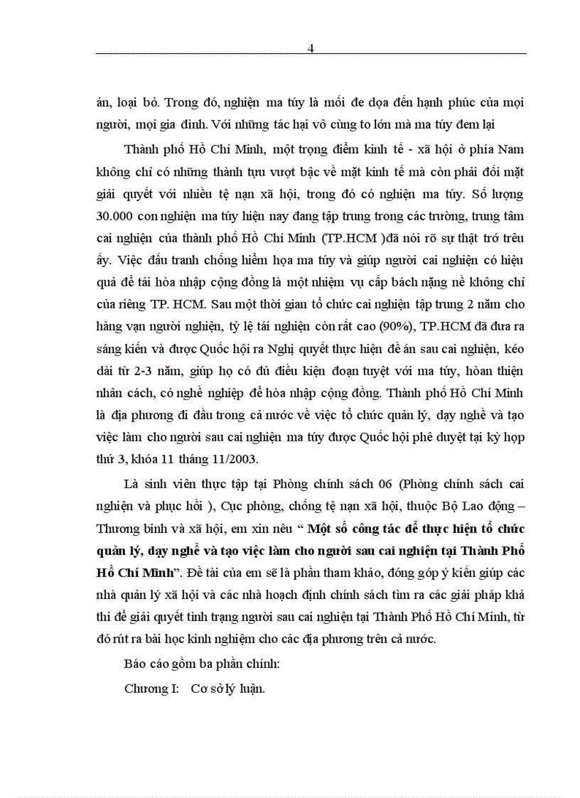 image for page 1số công tác để thực hiện tổ chức quản lý dạy nghề và tạo việc làm cho người sau cai nghiện tại TPHCM