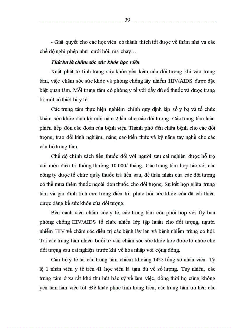 image for page 1số công tác để thực hiện tổ chức quản lý dạy nghề và tạo việc làm cho người sau cai nghiện tại TPHCM