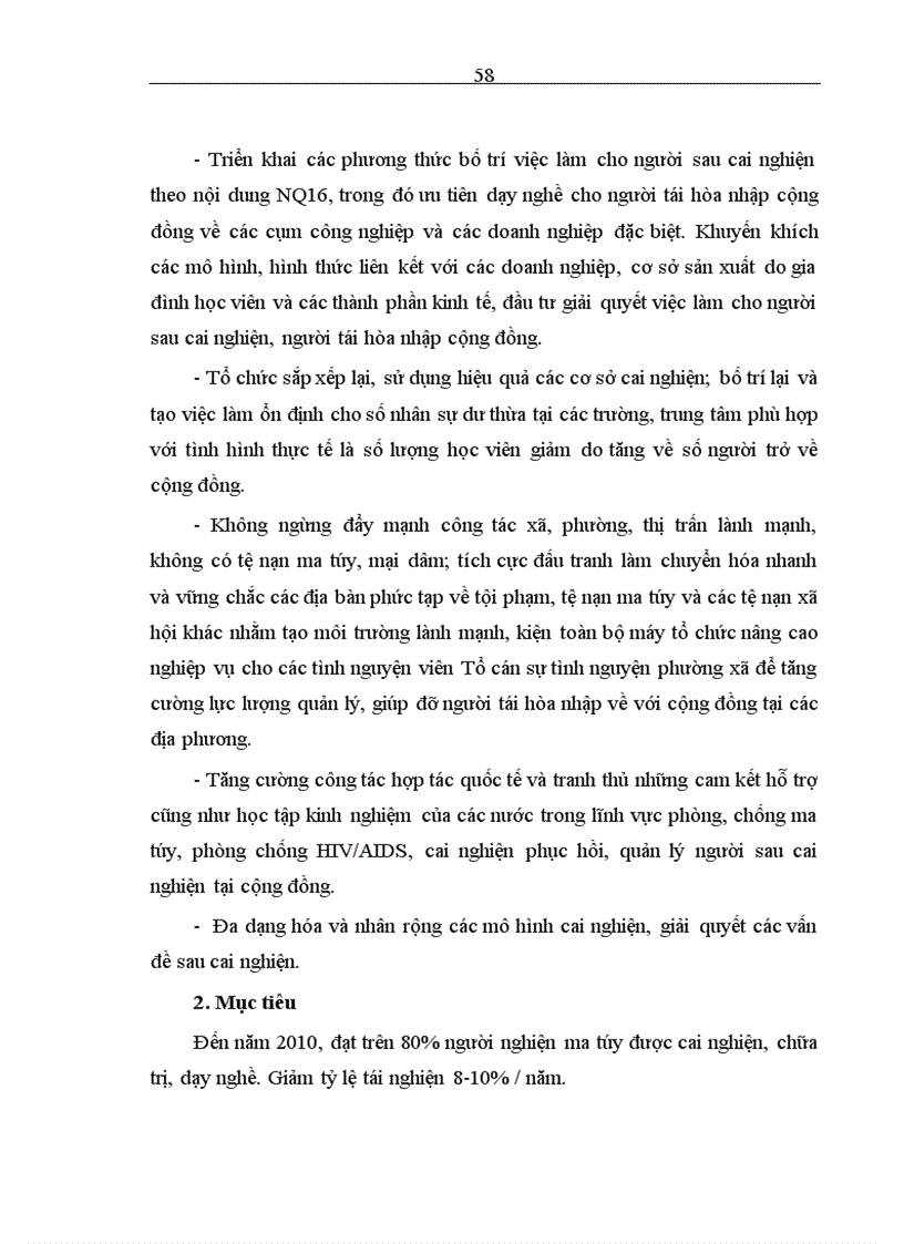image for page 1số công tác để thực hiện tổ chức quản lý dạy nghề và tạo việc làm cho người sau cai nghiện tại TPHCM