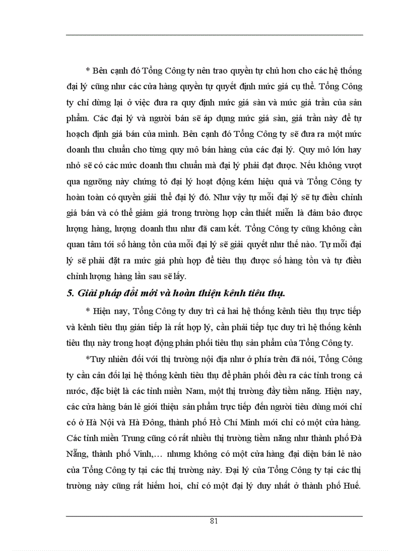 image for page 1số biện pháp về tổ chức nhằm đẩy mạnh hoạt động tiêu thụ sản phẩm tại Tổng Công ty Dệt May Hà Nội