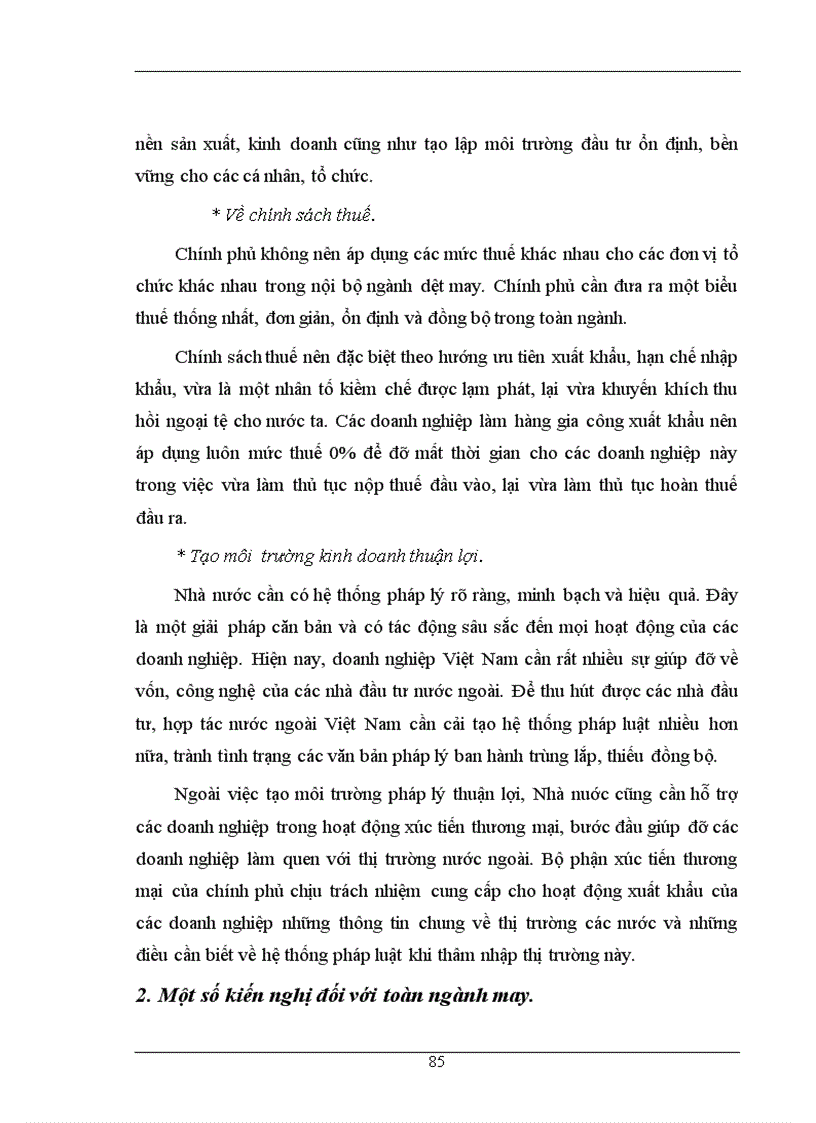 image for page 1số biện pháp về tổ chức nhằm đẩy mạnh hoạt động tiêu thụ sản phẩm tại Tổng Công ty Dệt May Hà Nội
