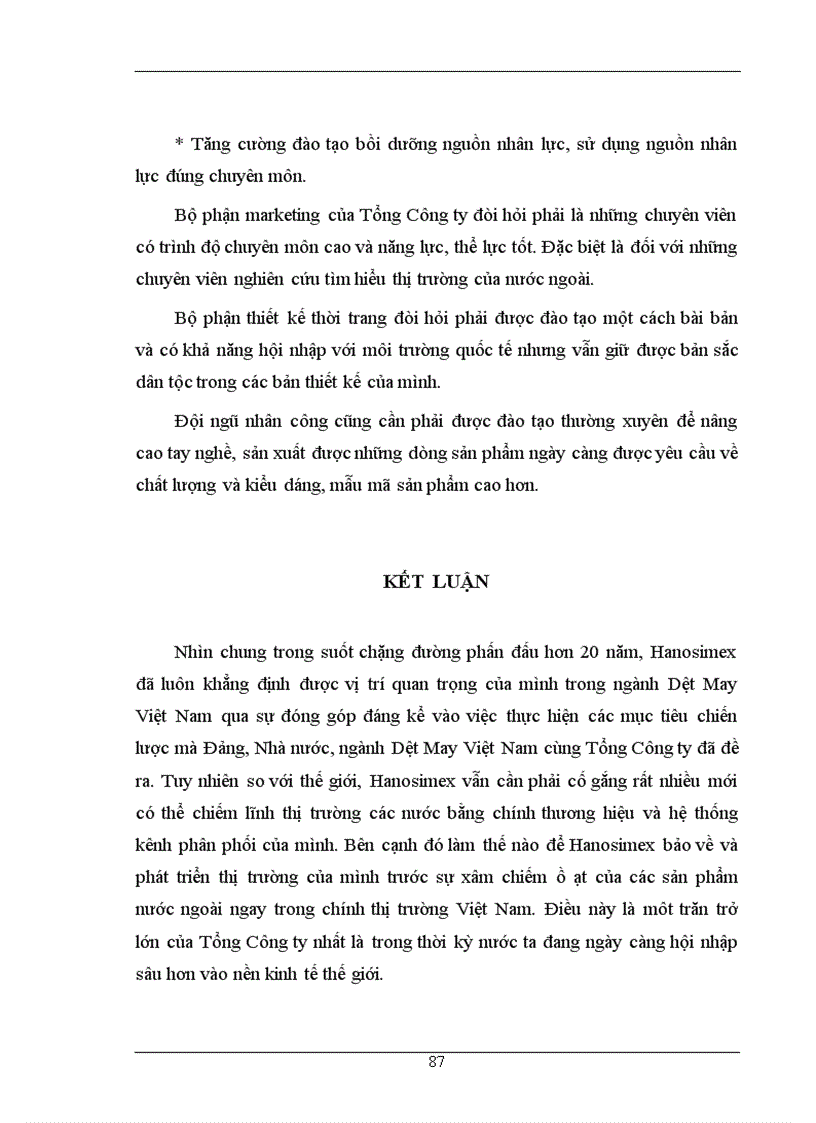 image for page 1số biện pháp về tổ chức nhằm đẩy mạnh hoạt động tiêu thụ sản phẩm tại Tổng Công ty Dệt May Hà Nội