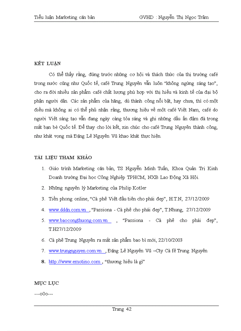 image for page Chiến lược sản phẩm cà phê hòa tan Trung Nguyên