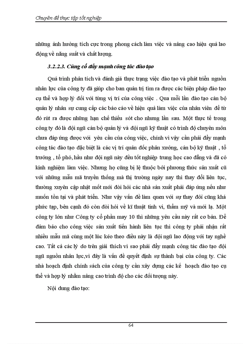 image for page 1số giải pháp nhằm nâng cao hiệu quả quản lý nguồn nhân lực của Công ty CP May 10