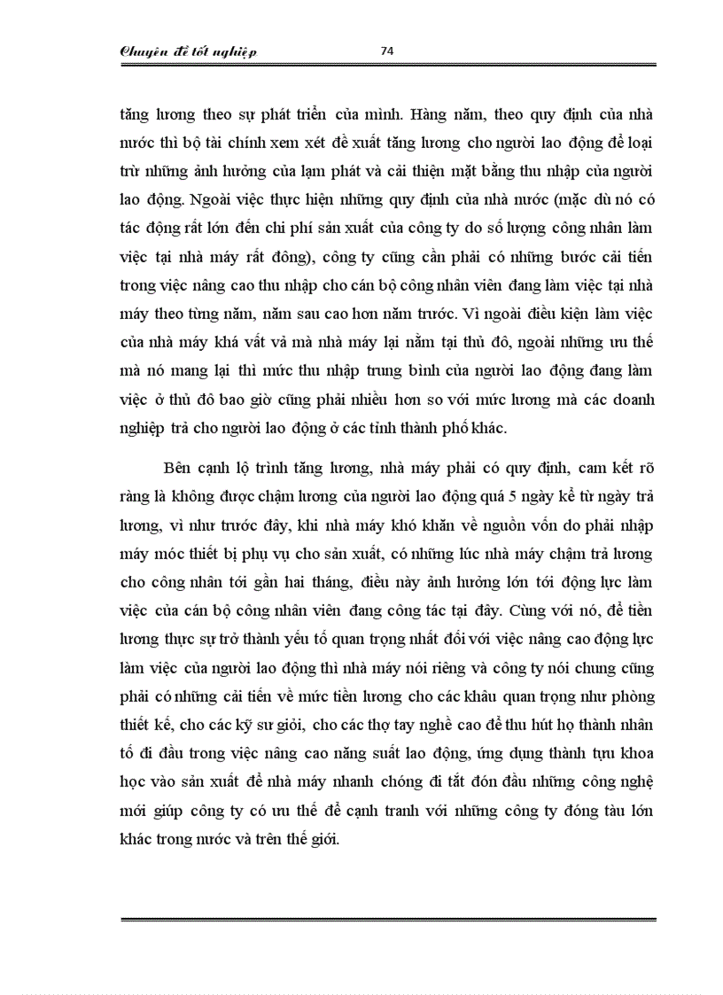 image for page Thực trạng công tác tạo động lực đang áp dụng tại Công ty công nghiệp tàu thuỷ và xây dựng sông Hồng