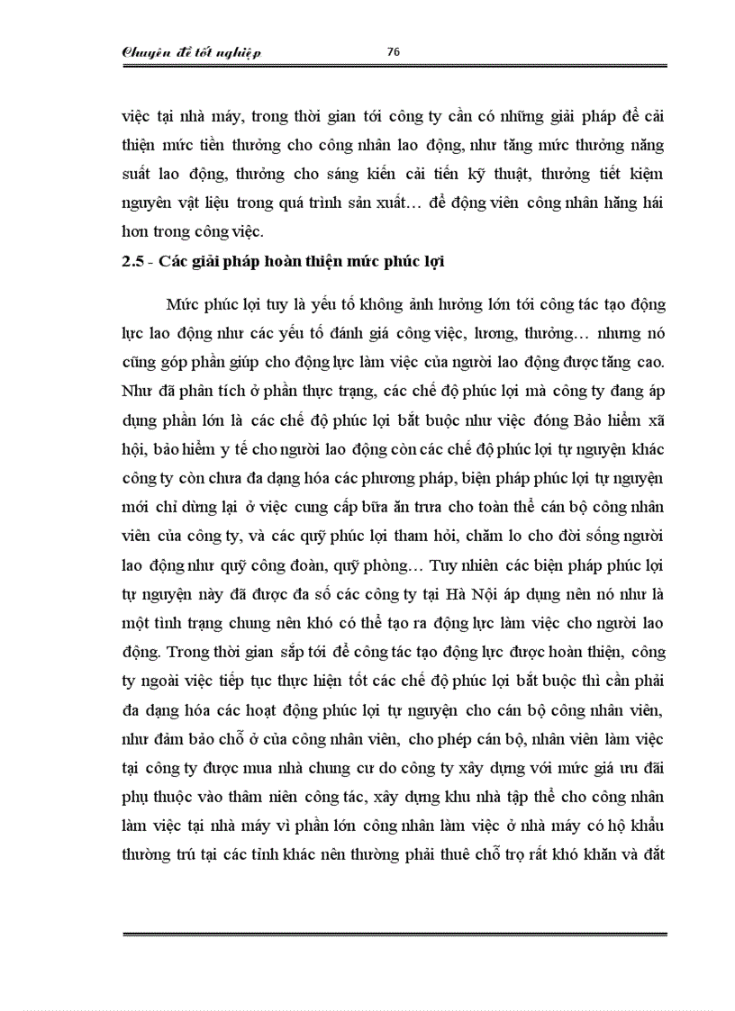 image for page Thực trạng công tác tạo động lực đang áp dụng tại Công ty công nghiệp tàu thuỷ và xây dựng sông Hồng