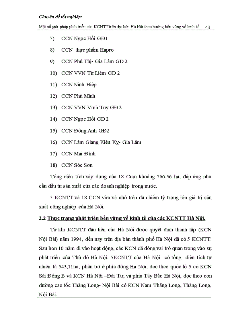 image for page 1số giải pháp phát triển các khu công nghiệp tập trung trên địa bàn Hà Nội theo hướng bền vững về kinh tế