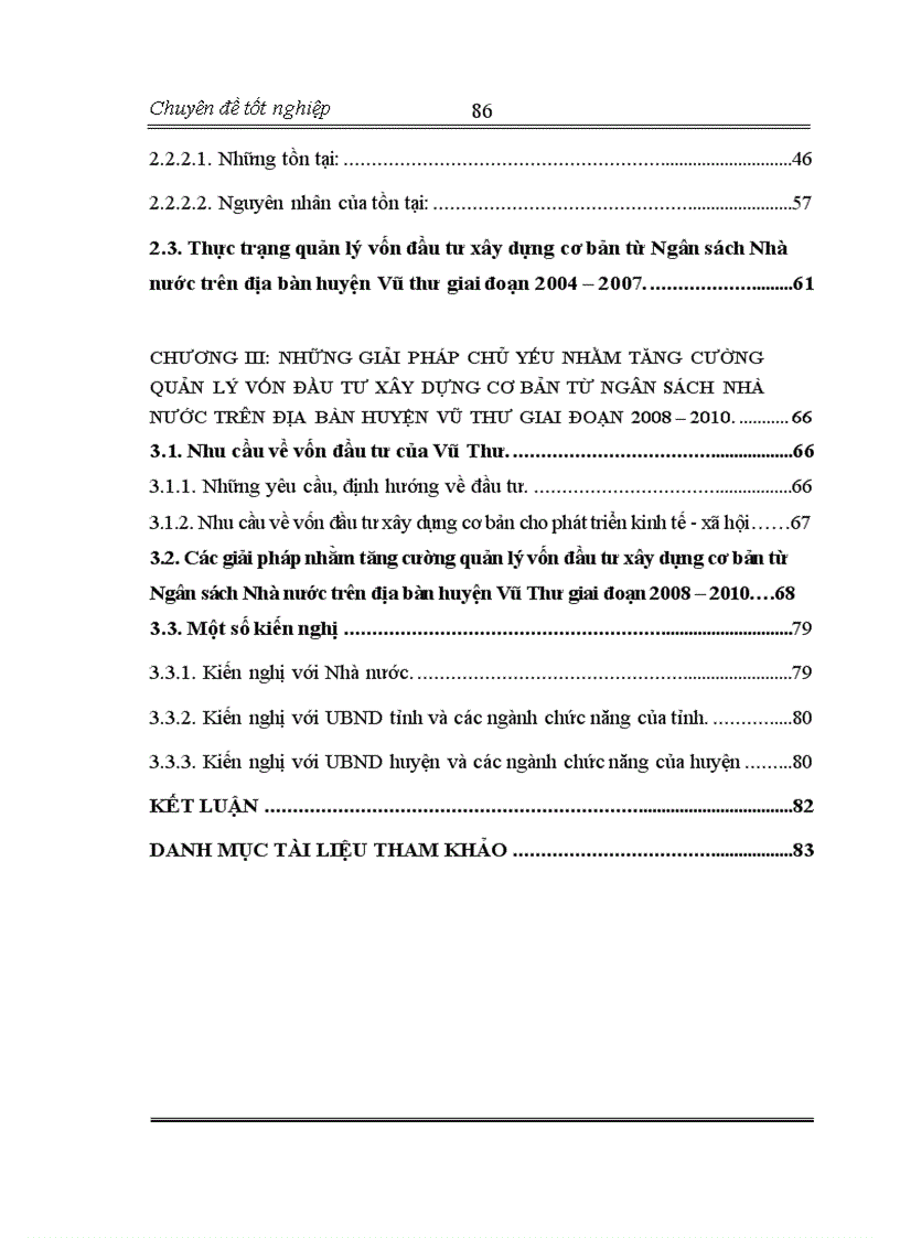 image for page Giải pháp nhằm tăng cường quản lý vốn đầu tư xây dựng cơ bản từ ngân sách nhà nước trên địa bàn huyện Vũ Thư