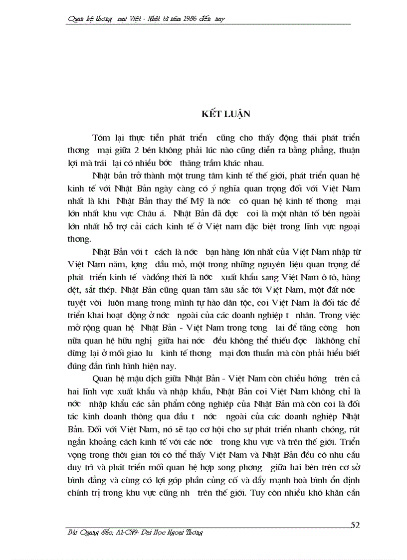 image for page Quan Hệ Thương Mại Việt Nam Nhật Bản giai đoạn từ 1986 đến nay