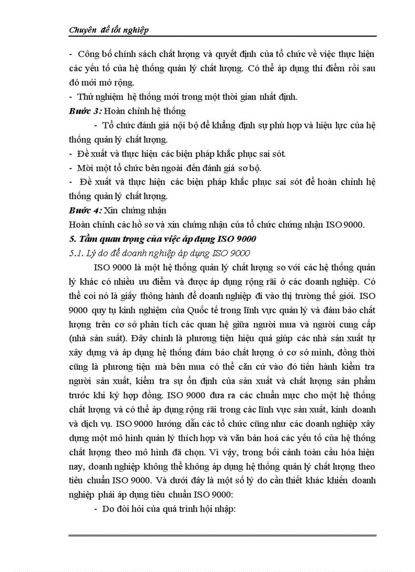 image for page Hoàn thiện hệ thống quản lý chất lượng tại Công ty CP Công trình Đường sắt theo tiêu chuẩn ISO 9001 2000