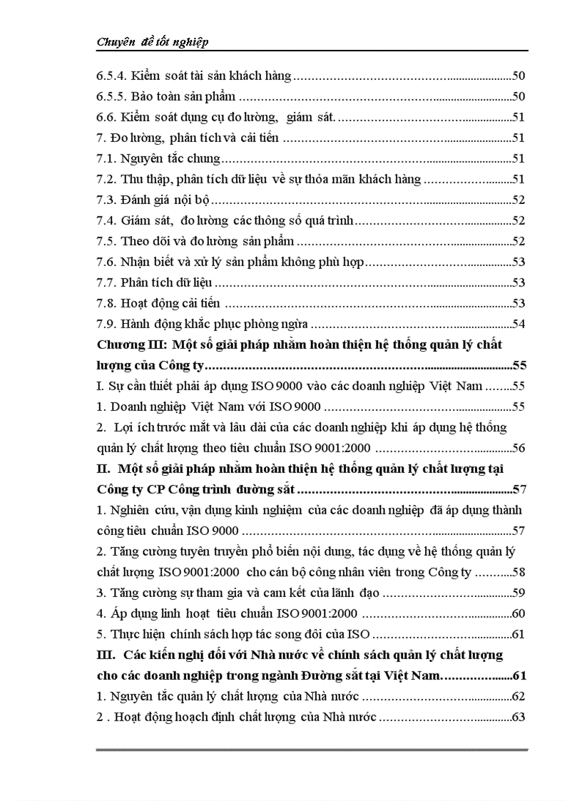 image for page Hoàn thiện hệ thống quản lý chất lượng tại Công ty CP Công trình Đường sắt theo tiêu chuẩn ISO 9001 2000