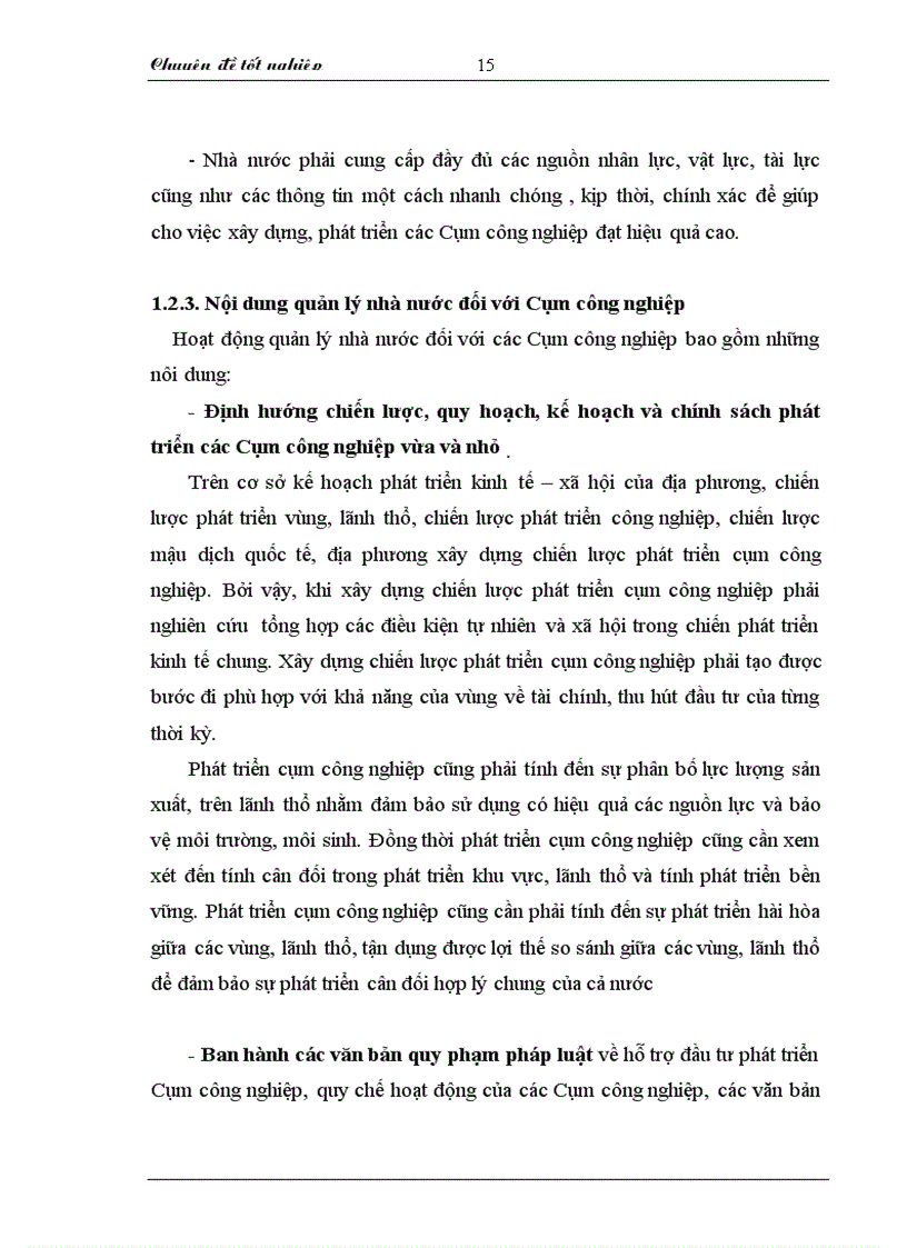 image for page Hoàn thiện quản lý nhà nước đối với các cụm công nghiệp khu công nghiệp vừa và nhỏ trên địa bàn Hà Nội