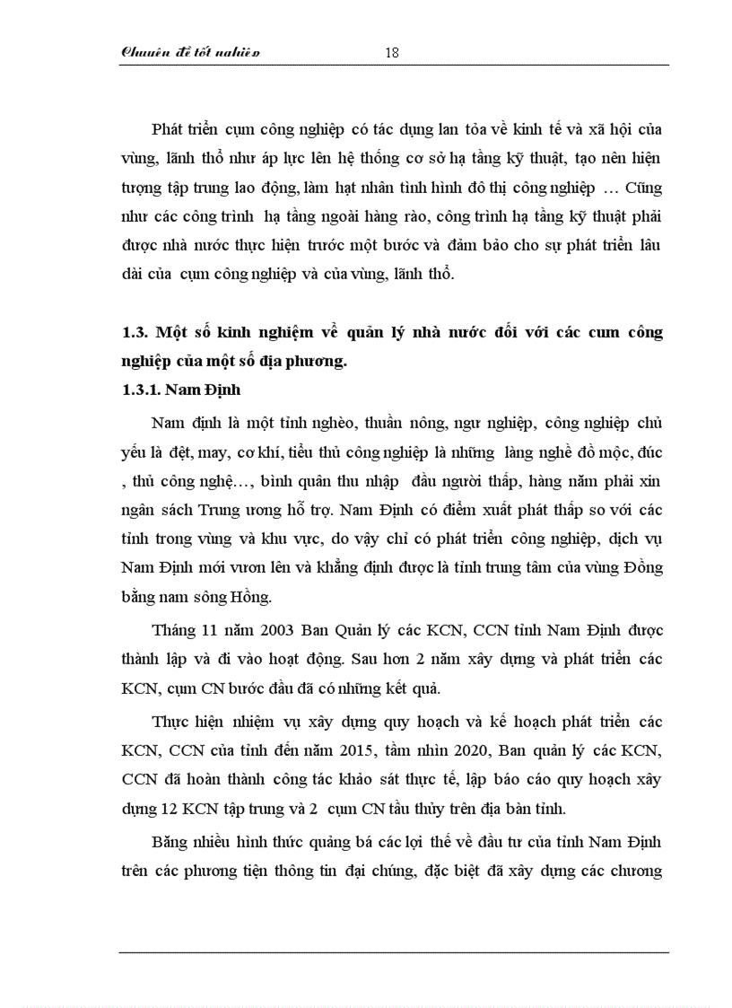 image for page Hoàn thiện quản lý nhà nước đối với các cụm công nghiệp khu công nghiệp vừa và nhỏ trên địa bàn Hà Nội