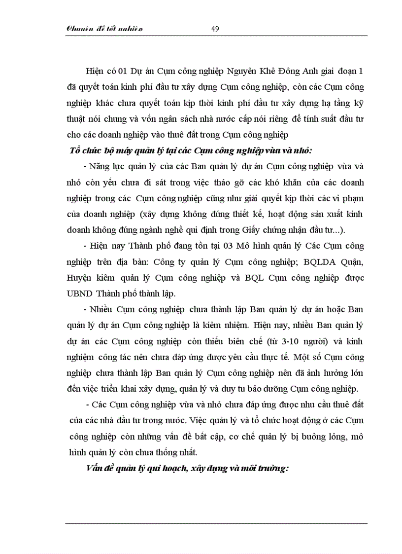 image for page Hoàn thiện quản lý nhà nước đối với các cụm công nghiệp khu công nghiệp vừa và nhỏ trên địa bàn Hà Nội