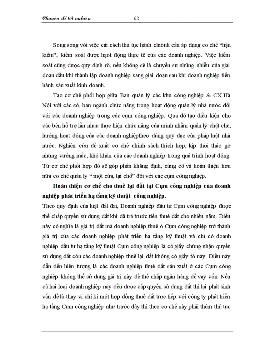 image for page Hoàn thiện quản lý nhà nước đối với các cụm công nghiệp khu công nghiệp vừa và nhỏ trên địa bàn Hà Nội