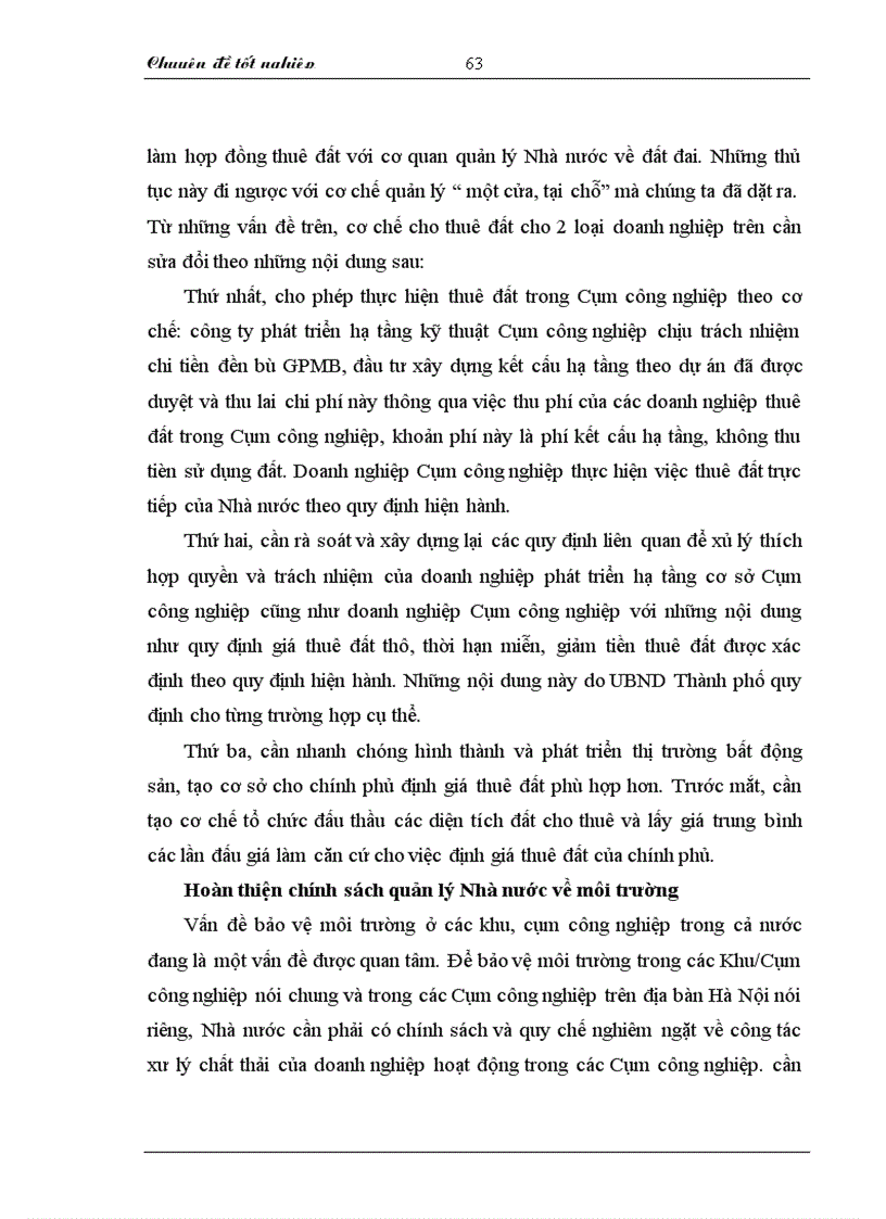 image for page Hoàn thiện quản lý nhà nước đối với các cụm công nghiệp khu công nghiệp vừa và nhỏ trên địa bàn Hà Nội