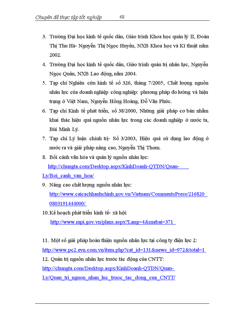 image for page Hoàn thiện quản lý nguồn nhân lực tại Công ty In Công đoàn