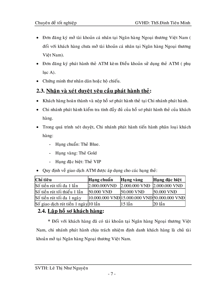 image for page Sản phẩm thẻ đặc trưng của Ngân hàng Ngoại thương Việt Nam