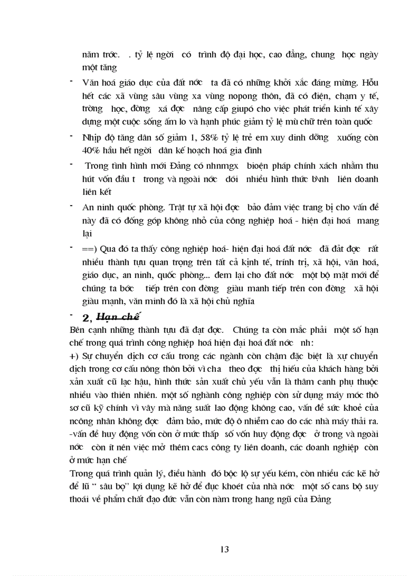 image for page Chuyển đổi cơ cấu kinh tế trong quá trình CNH HĐH ở đất nước đất nước ta hiện nay