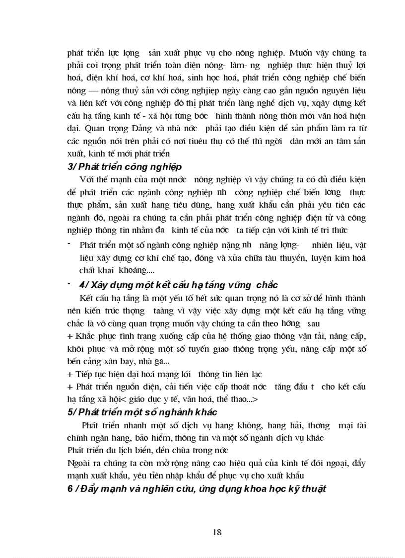 image for page Chuyển đổi cơ cấu kinh tế trong quá trình CNH HĐH ở đất nước đất nước ta hiện nay