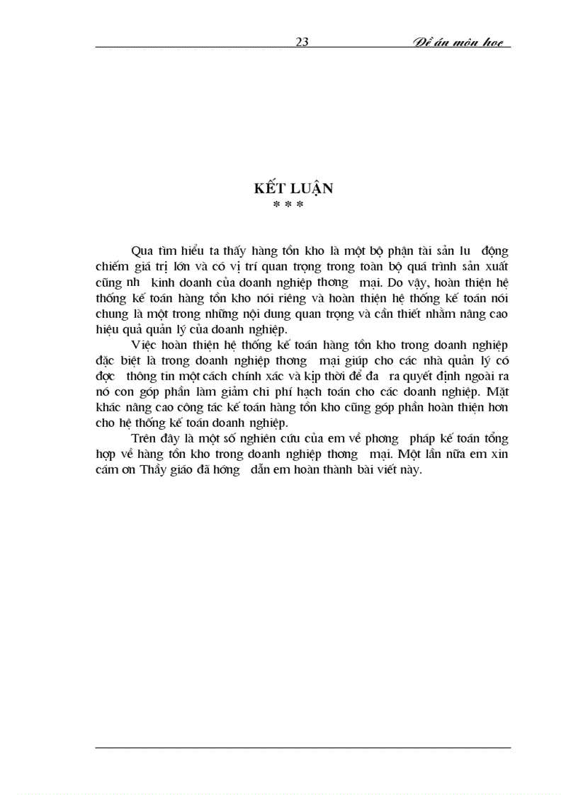 image for page Kế toán hàng tồn kho trong doanh nghiệp thương mại