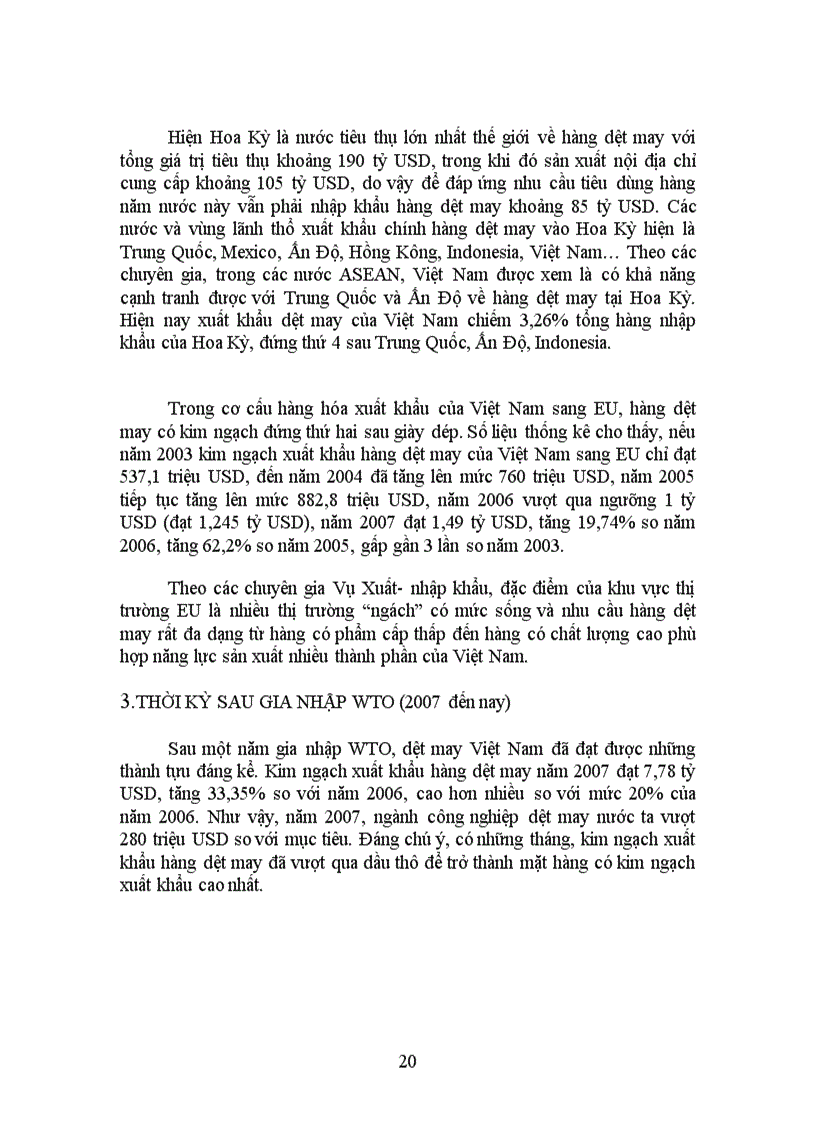 image for page Chuyển dịch cơ cấu thị trường xuất khẩu của hàng dệt may xuất khẩu của VN Thực trạng và giải pháp