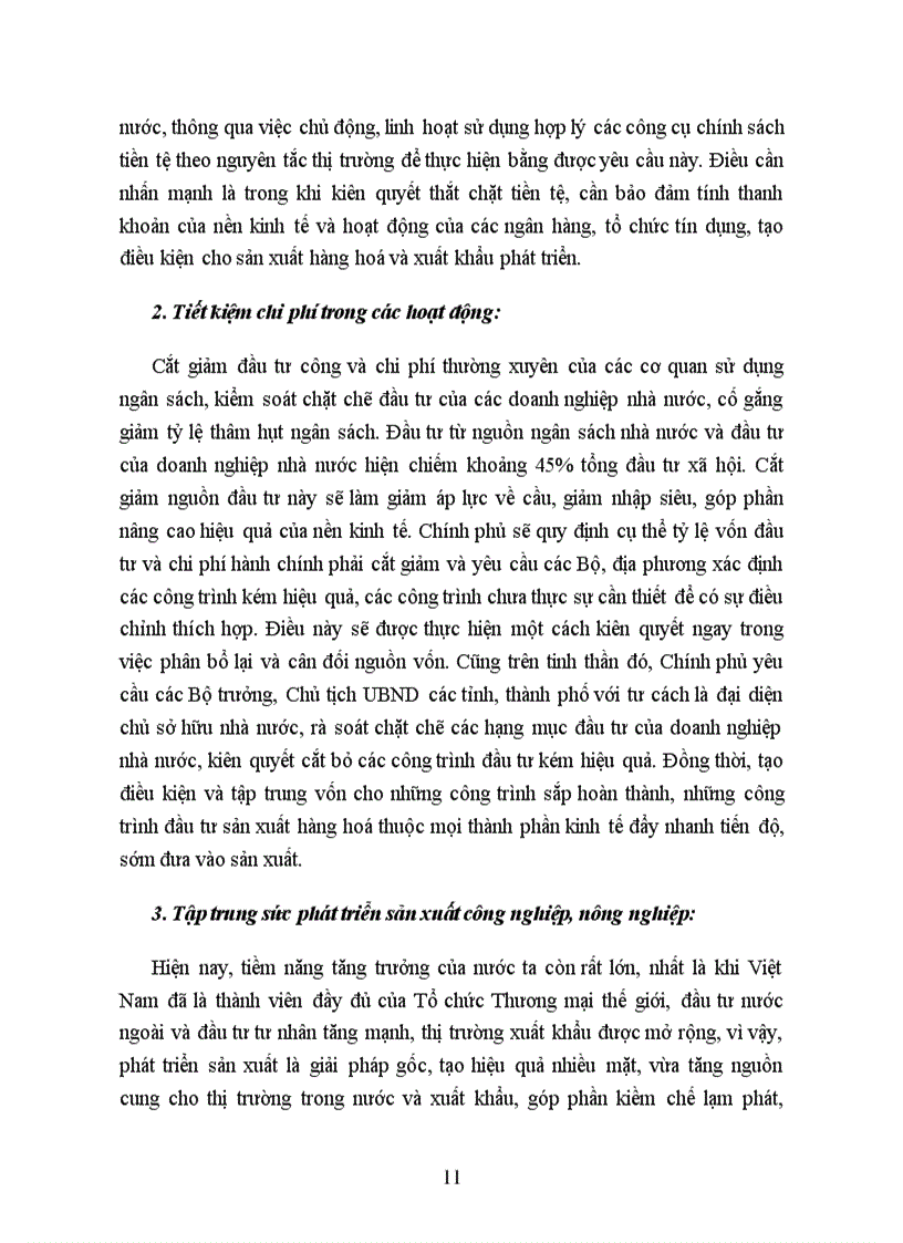 image for page Thực trạng của vấn đề lạm phát giá cả ở nước ta hiện nay Nguyên nhân và các giải pháp cơ bản để kiềm chế lạm phát