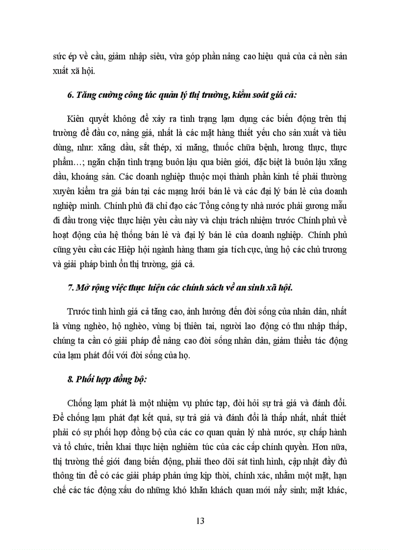 image for page Thực trạng của vấn đề lạm phát giá cả ở nước ta hiện nay Nguyên nhân và các giải pháp cơ bản để kiềm chế lạm phát