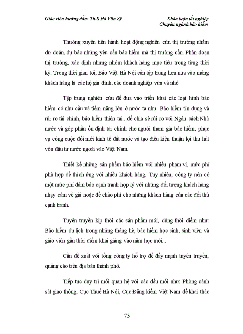 image for page Thực trạng phát triển thị trường bảo hiểm phi nhân thọ ở chi nhánh Bảo Việt Thanh Xuân của Bảo Việt Hà Nội