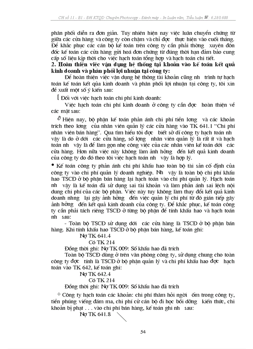 image for page Hoàn thiện kế toán xác định kết quả kinh doanh và phân phối lợi nhuận trong Doanh nghiệp thương mại Công ty Thương Mại Hà Nội